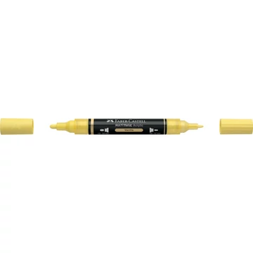 Akril marker kétvégű MULTIMARK 102 Faber-Castell vanília 