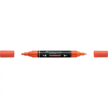 Akril marker kétvégű MULTIMARK 115 Faber-Castell narancs 