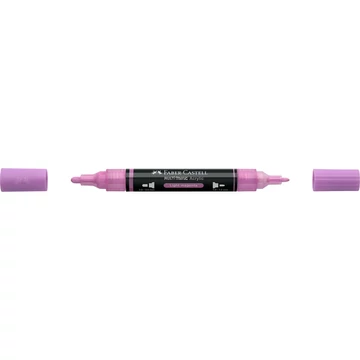 Akril marker kétvégű MULTIMARK 119 Faber-Castell világos magenta
