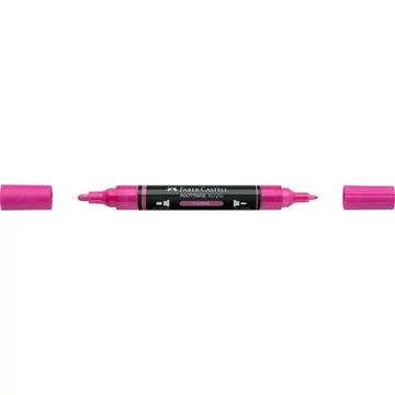 Akril marker kétvégű MULTIMARK 125 Faber-Castell fukszia 