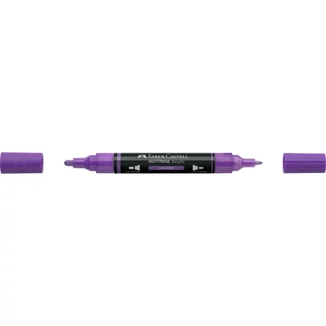 Akril marker kétvégű MULTIMARK 136 Faber-Castell levendula 