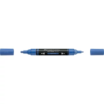 Akril marker kétvégű MULTIMARK 140 Faber-Castell világoskék 