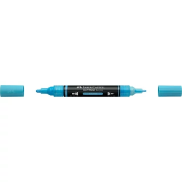 Akril marker kétvégű MULTIMARK 148 Faber-Castell jégkék 