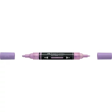 Akril marker kétvégű MULTIMARK 239 Faber-Castell lila 