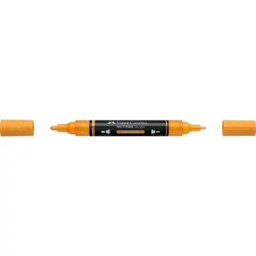 Akril marker kétvégű MULTIMARK 309 Faber-Castell világos narancs