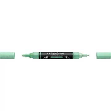 Akril marker kétvégű MULTIMARK 412 Faber-Castell mentazöld 