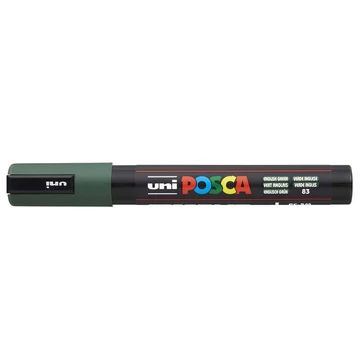 Dekormarker 1,8-2,5mm, Uni Posca PC-5M angolzöld