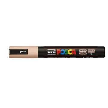 Dekormarker 1,8-2,5mm, Uni Posca PC-5M púder rózsaszín