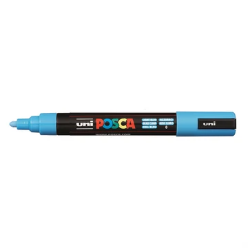 Dekormarker 1,8-2,5mm, Uni Posca PC-5M világoskék