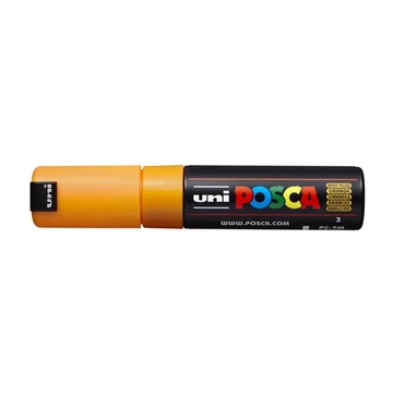 Dekormarker 4,5-5,5mm, Uni-Posca PC-7M ragyogó sárga