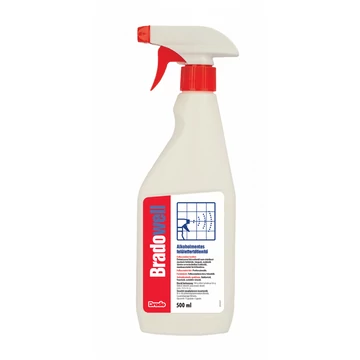Felületfertőtlenítő antibakteriális tisztító folyadék szórófejes 500 ml Bradowell