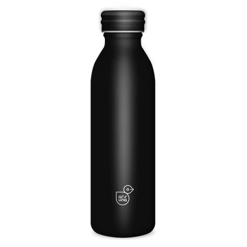 Fémkulacs duplafalú 600ml Ars Una Noir
