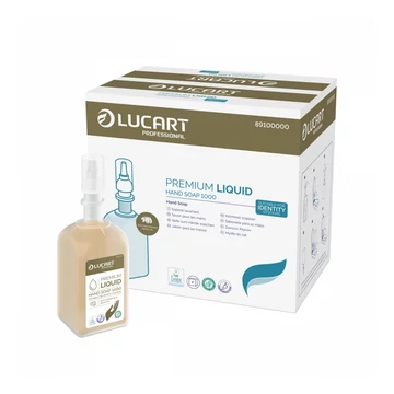 Folyékony szappan utántöltő 1 liter Premium Liquid Hand Soap 1000 Lucart_89100000 argán olaj