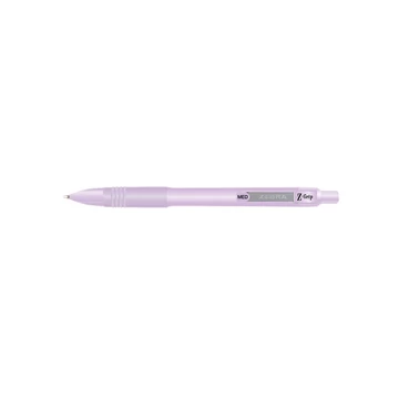 Golyóstoll 1 mm, lila tolltest, Zebra Z-Grip Pastel, írásszín kék