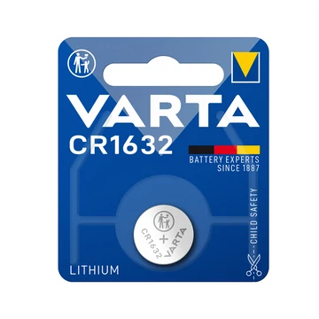 Gombelem CR1632 1db/csomag, Varta
