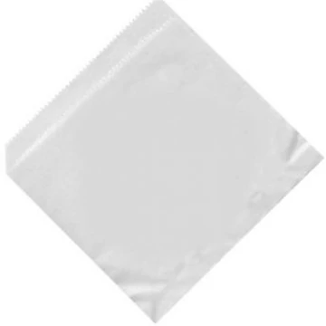 Hamburgeres tasak műanyag 15 x 15 cm 1000 db/csomag fehér