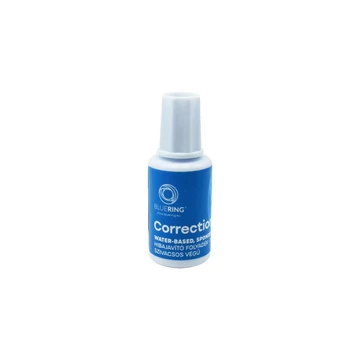 Hibajavító folyadék 20ml, vízbázisú ecsetes végű Bluering®