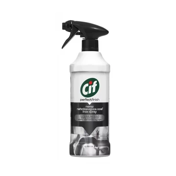 Inox tisztító szórófejes 435 ml Perfect Finish Cif