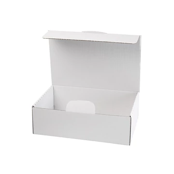 Irattári doboz A4, 375x250x115mm, mindkét oldalán fehér Bluering®