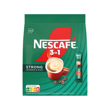 Kávé instant, 10 x 16g, 3in1 Nescafé Strong Nescafé
