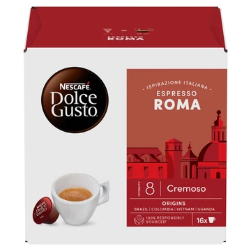 Kávékapszula, Nescafé Dolce Gusto Espresso Roma 16db kapszula
