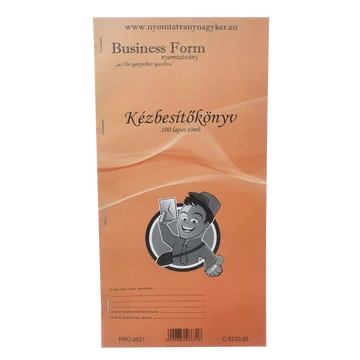 Kézbesítő könyv 100lapos 130x297mm, C.5230-29