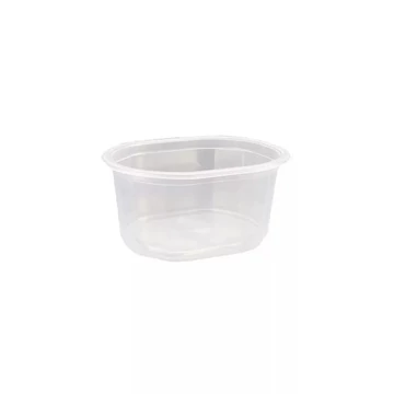 Oktogon tálka alj/kocsonyástál műanyag 375 ml 100 db/csomag