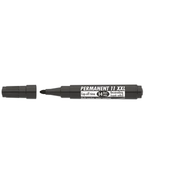 Alkoholos marker 3mm, kerek Ico 11XXL fekete