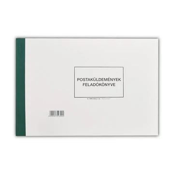 Postaküldemények feladókönyve A4, fekvő 150 lapos C.7976-12/UJ