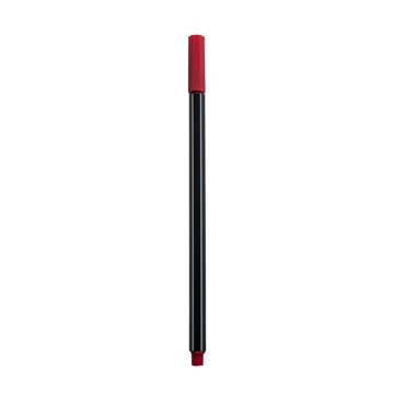 Rostirón, tűfilc vízbázisú, 0,4mm, hatszögletű, piros