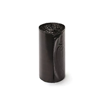 Szemeteszsák 30 liter 55 x 55 cm 15 mikron 10 db/tekercs fekete