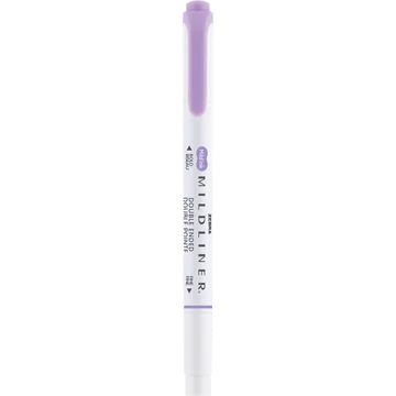Szövegkiemelő 1,0/3,5 mm, kétvégű Zebra Mildliner Cool & Refined lila