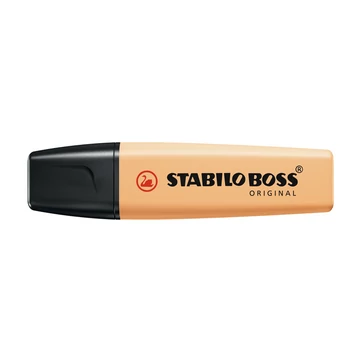 Szövegkiemelő 2-5mm, vágott hegyű, STABILO Boss original 70/125 pastel fakó narancs
