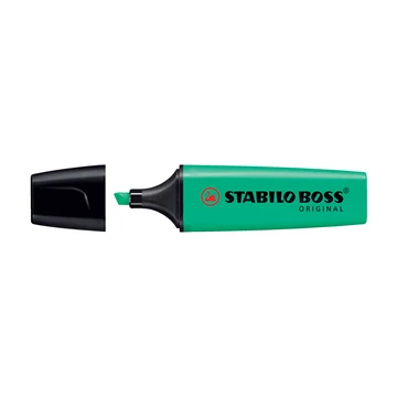 Szövegkiemelő 2-5mm, vágott hegyű, STABILO Boss original 70/51 türkiz