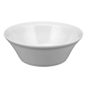 Tányér leveses 18,5 cm porcelán adagtál Super White