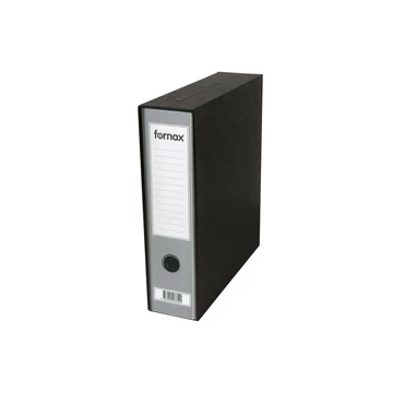 Tokos iratrendező A4, 8cm, Fornax Prestige metál ezüst