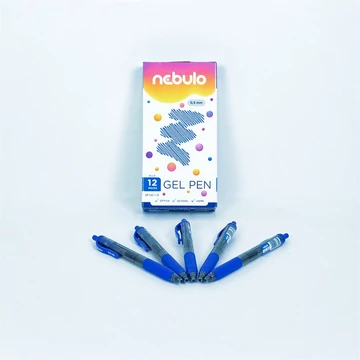 Zseléstoll, 0,5mm kék test, Nebulo írásszín kék
