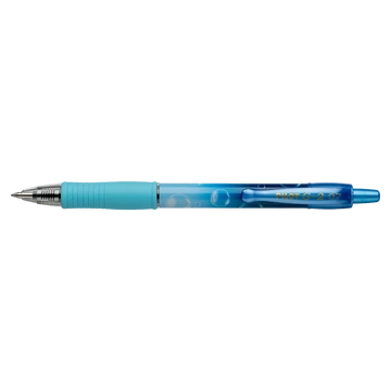 Zseléstoll 0,7mm, nyomógombos Pilot G-2 Bubble kék test, írásszín kék