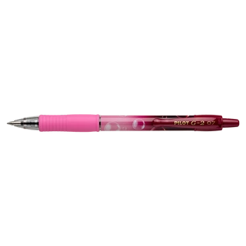 Zseléstoll 0,7mm, nyomógombos Pilot G-2 Bubble rózsaszín test, írásszín kék