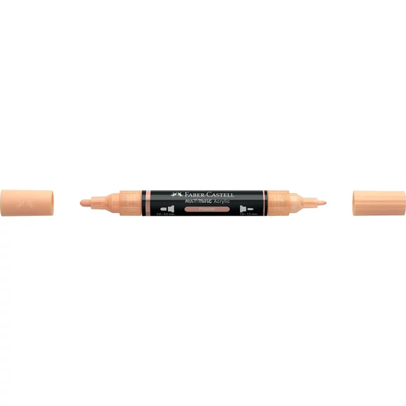 Akril marker kétvégű MULTIMARK 303 Faber-Castell púder 
