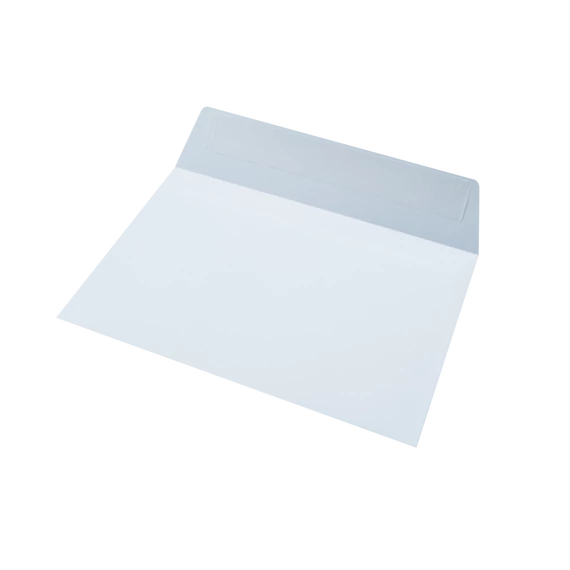 Boríték LC/6 szilikonos bélésnyomatlan 114x162mm Bluering® fehér