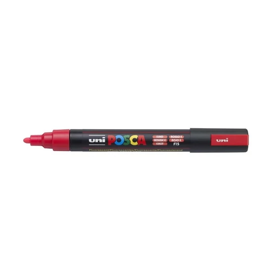 Dekormarker 1,8-2,5mm, Uni Posca PC-5M fluor piros