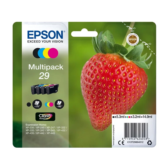 Epson T2986 tintapatron BCMY multipack ORIGINAL
