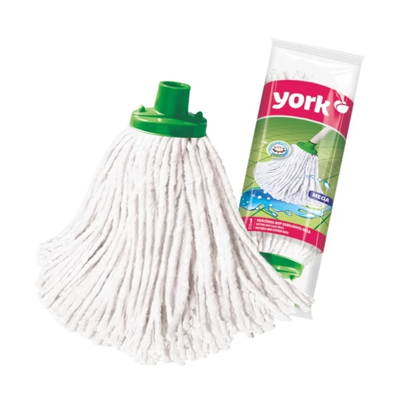 Felmosó fej mop pamut 200 g Mega York_073010