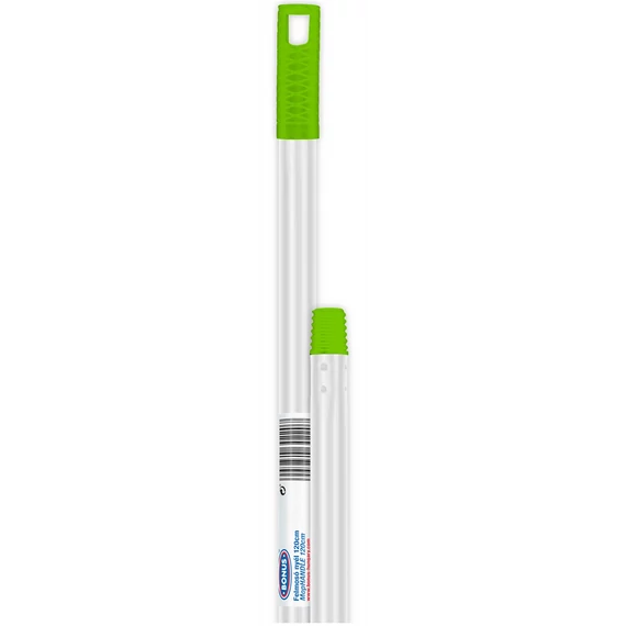 Felmosónyél / partvis nyél alumínium 120 cm menetes véggel Bonus_B207Z zöld véggel