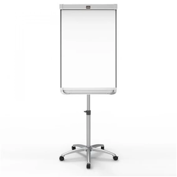 Flipchart tábla mobil 70x100cm, mágneses alukeretes görgős gurítható Evo