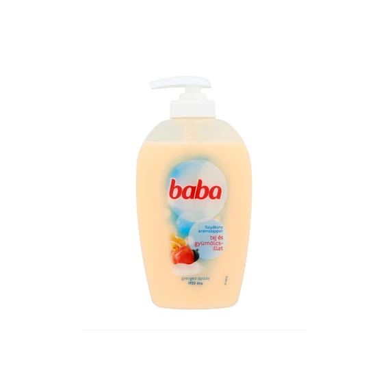 Folyékony szappan pumpás 250 ml Baba Tej Gyümölcs illat