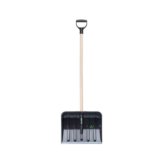 Hólapát 47 cm széles műanyag fej fa nyél