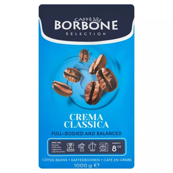 Kávé szemes, 1000g, Caffé Borbone Crema Classica