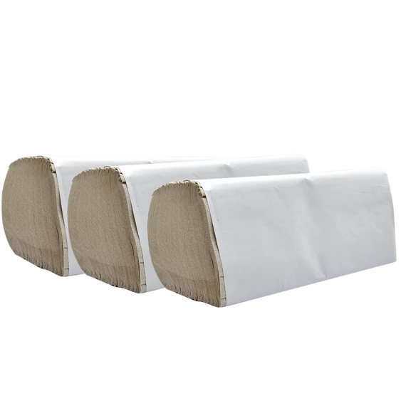 Kéztörlő 1 rétegű V hajtogatású 250 lap/csomag lapméret: 23 x 25 cm 20 csomag/karton Bluering® natúr